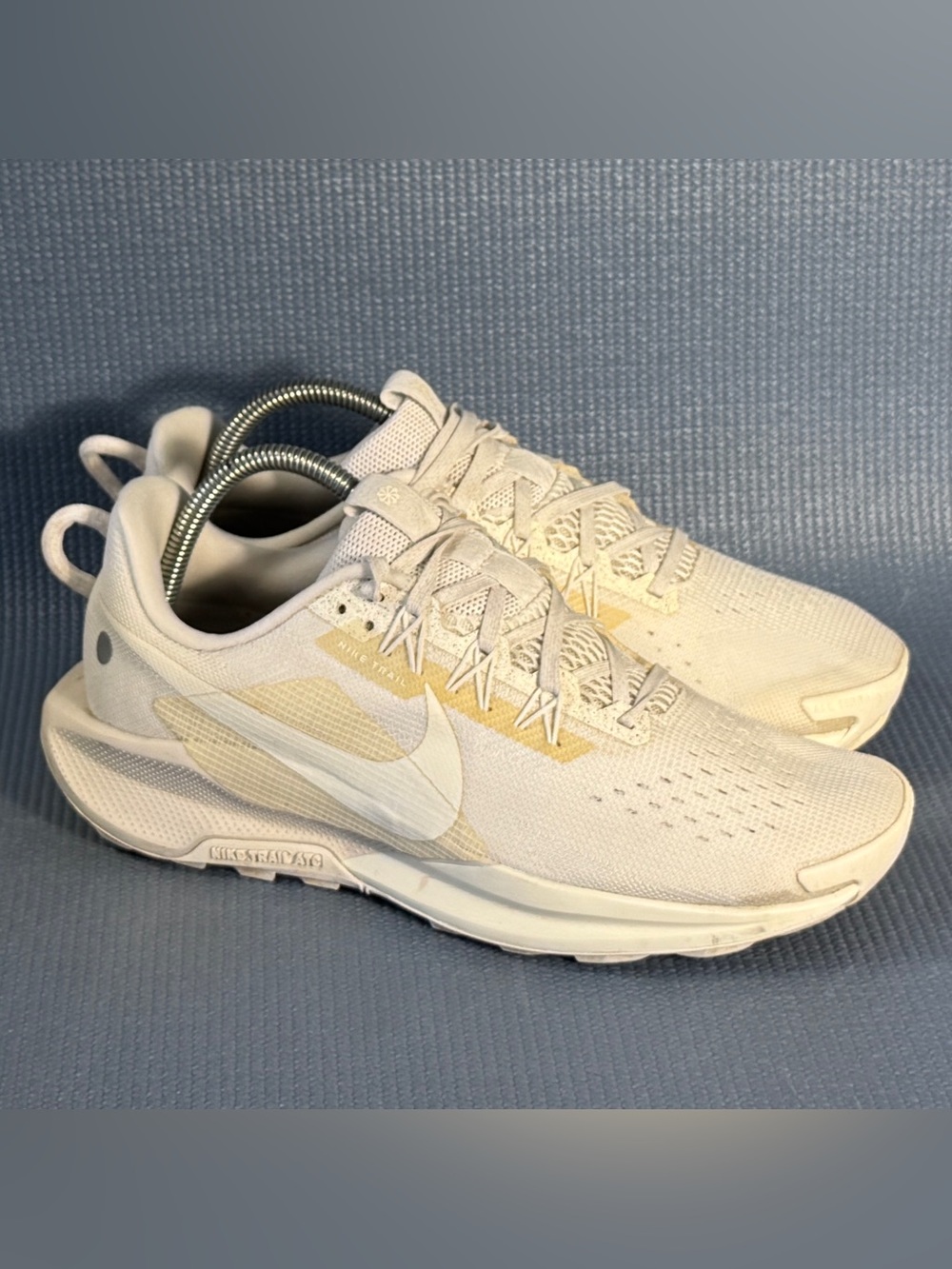 Nike Pegasus Trail 5 Summit White Sail Low Top Mesh Men's Trail Shoes Size 8.5